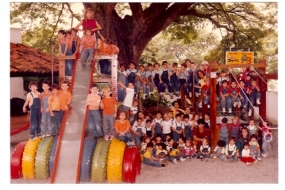 Grupo año escolar 1989-1990