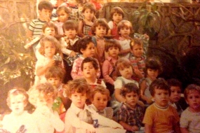 Grupo que comenzó año escolar 1979-1980