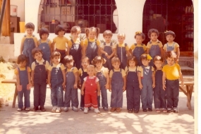 Grupo “Pollos” año 1981